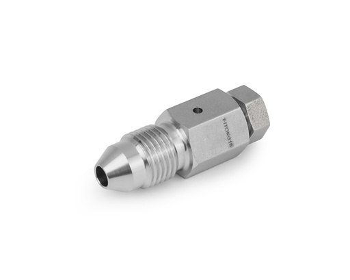 [SS-FMA-MF16-MM9] 316 SS, AMH Series Adapter Fitting, Female to Male, 1" Female 20M Series Medium Pressure × 9/16" Male 20M Series Medium Pressure, Coned and Threaded Connection